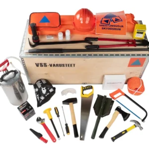VSS varustelaatikko 0-100 suojapaikan väestönsuojaan