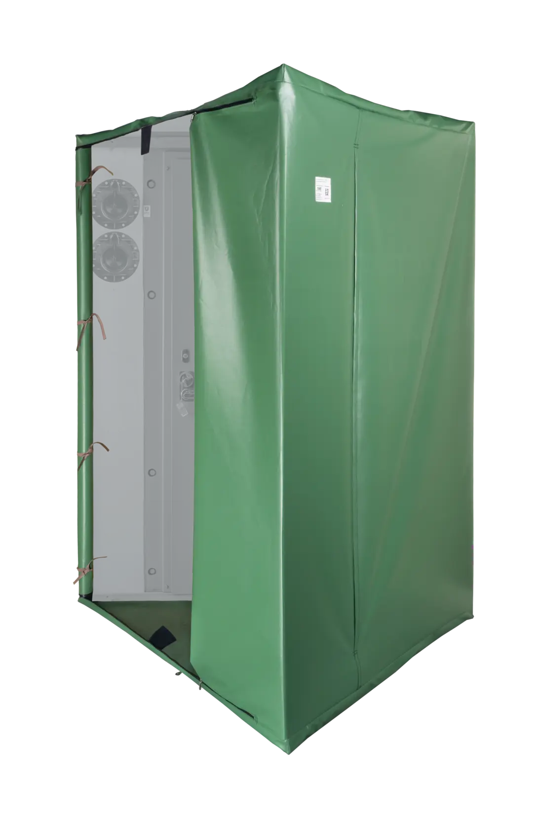 Sulkuteltta väestönsuojan oven sisäpuolelle (1900x2150)